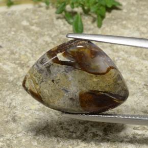 Jaspe Multicolor natural de 9.97 ct, Trillón, Opaco