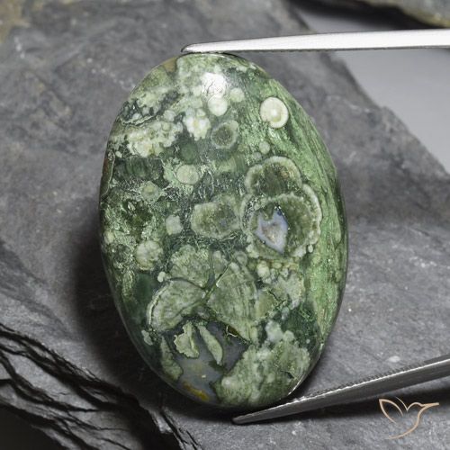 38.32ct Natural Multicolor Jaspe, Ovalada, Opaco