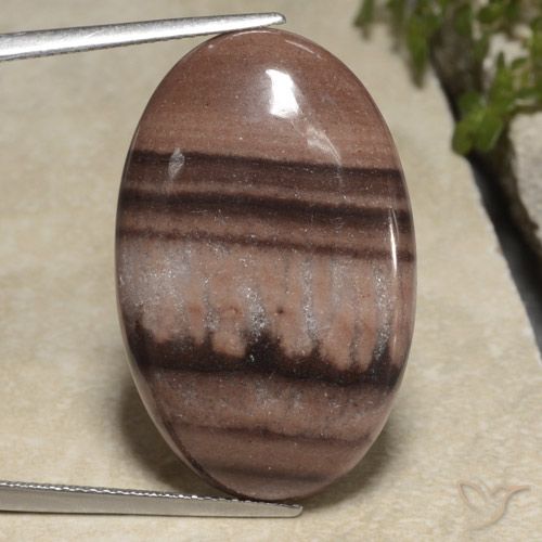 24.78ct Natural Multicolor Jaspe, Ovalada, Opaco