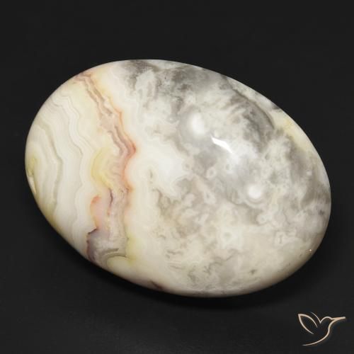 Jaspe Multicolor natural de 46.47 ct, Ovalada, Opaco