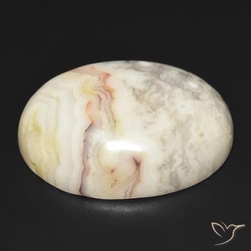Jaspe Multicolor natural de 46.47 ct, Ovalada, Opaco