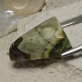 Jaspe Multicolor natural de 17.87 ct, Trillón, Opaco