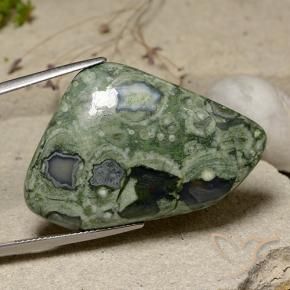 Jaspe Multicolor natural de 41.76 ct, Elegante, Opaco