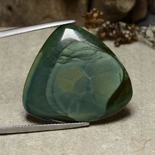 26.70ct Natural Multicolor Jaspe, En forma de pera, Opaco