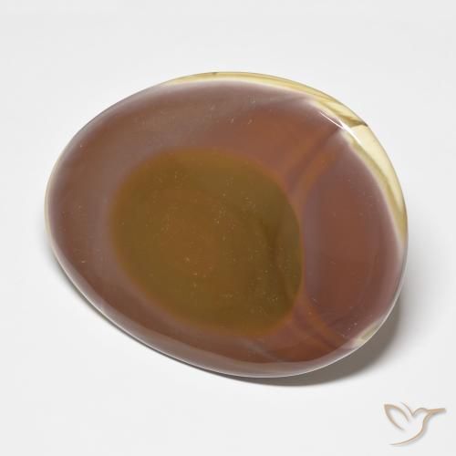Jaspe Multicolor natural de 109.78 ct, Ovalada, Opaco
