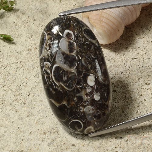 28.34ct Natural Multicolor Jaspe, Ovalada, Opaco