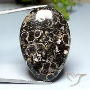 Jaspe Multicolor natural de 39.93 ct, En forma de pera, Opaco