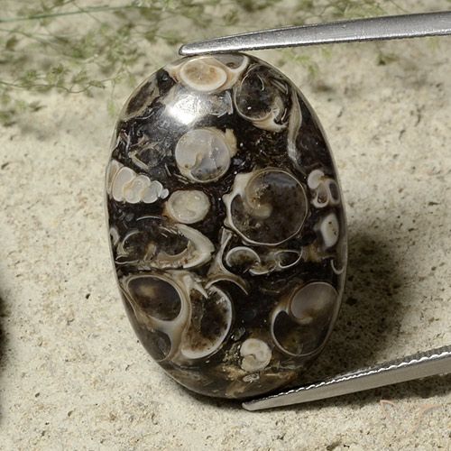 29.80ct Natural Multicolor Jaspe, Ovalada, Opaco