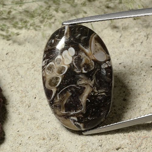 22.52ct Natural Multicolor Jaspe, Ovalada, Opaco