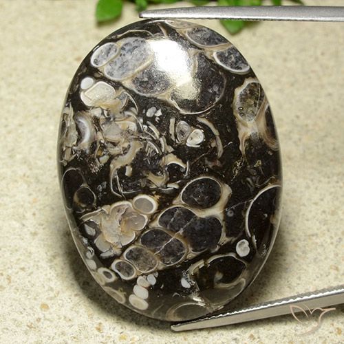 43.81ct Natural Multicolor Jaspe, Ovalada, Opaco