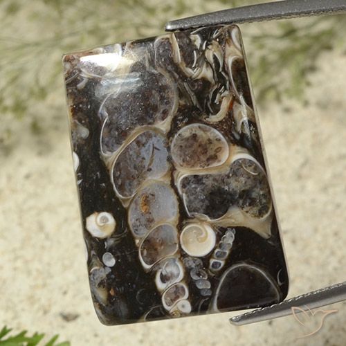 27.44ct Natural Multicolor Jaspe, Corte Baguette, Opaco