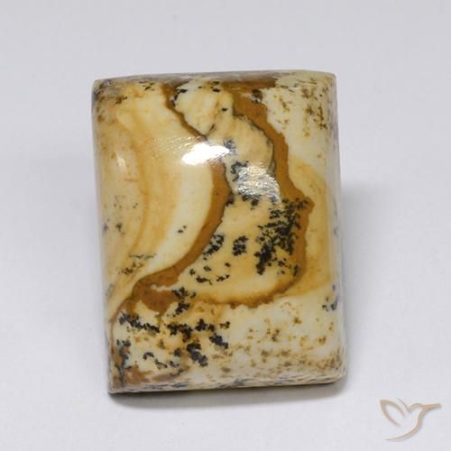 15.56ct Natural Multicolor Jaspe, Corte Baguette, Opaco