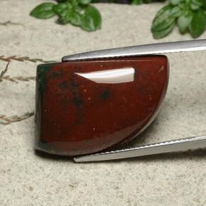 Jaspe multicolor natural de 20,15 ct, forma elegante, opaco