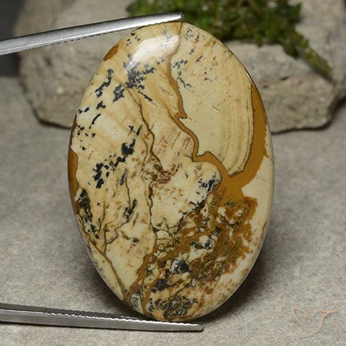 39.17ct Natural Multicolor Jaspe, Ovalada, Opaco