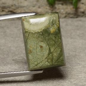 Jaspe multicolor natural de 9,00 ct, baguette, opaco
