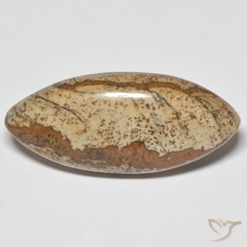 29.48ct Natural Multicolor Jaspe, Marquesa, Opaco