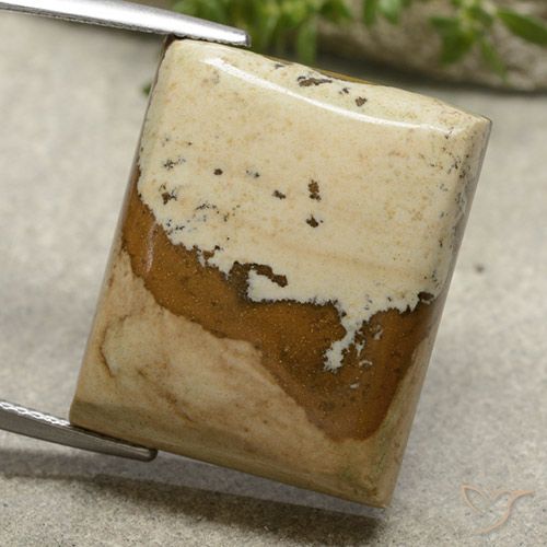 29.59ct Natural Multicolor Jaspe, Corte Baguette, Opaco