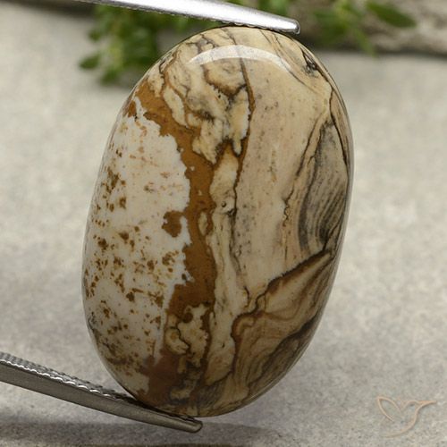 22.94ct Natural Multicolor Jaspe, Ovalada, Opaco