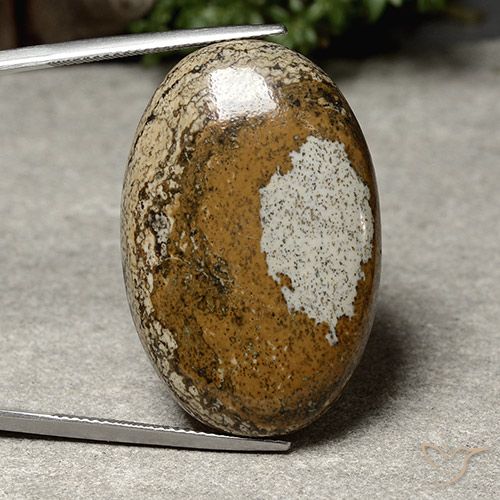 40.46ct Natural Multicolor Jaspe, Ovalada, Opaco
