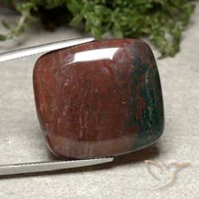 Jaspe Multicolor natural de 30.25 ct, Forma Cojín, Opaco