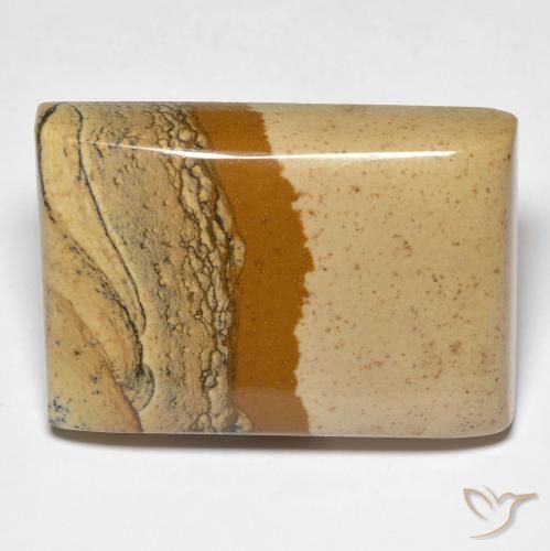 50.68ct Natural Multicolor Jaspe, Corte Baguette, Opaco