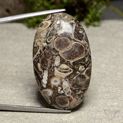 39.13ct Natural Multicolor Jaspe, Ovalada, Opaco