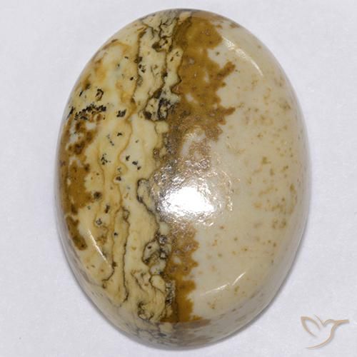19.96ct Natural Multicolor Jaspe, Ovalada, Opaco