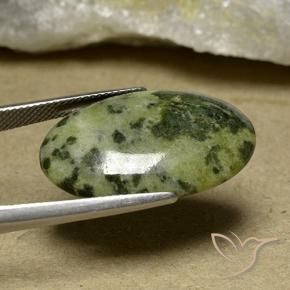 Jaspe Multicolor natural de 17.99 ct, Ovalada, Opaco