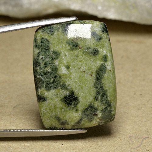 27.66ct Natural Multicolor Jaspe, Forma Cojín, Opaco
