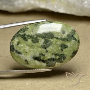 Jaspe Multicolor natural de 30.32 ct, Ovalada, Opaco