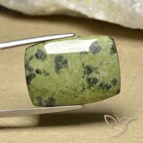 Jaspe multicolor natural de 25,51 ct, corte cojín, opaco