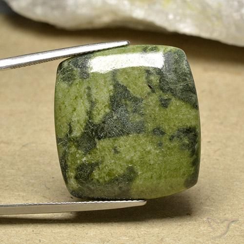 30.12ct Natural Multicolor Jaspe, Forma Cojín, Opaco