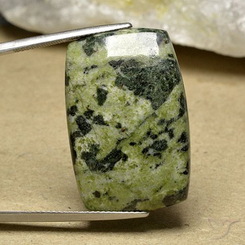 32.36ct Natural Multicolor Jaspe, Forma Cojín, Opaco