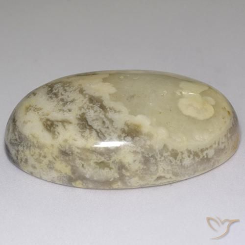 Jaspe Multicolor natural de 62.11 ct, Ovalada, Opaco
