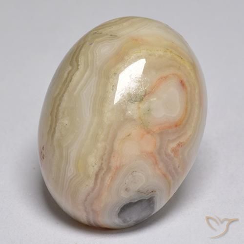 19.80ct Natural Multicolor Jaspe, Ovalada, Opaco
