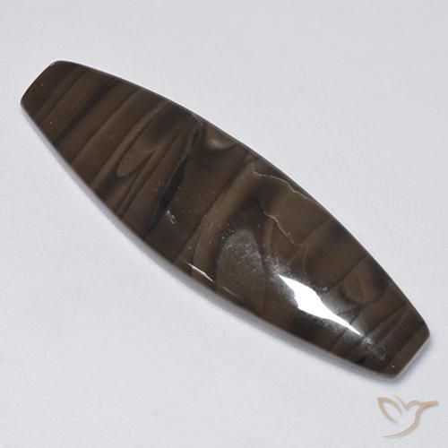 Jaspe Marrón medio natural de 19.13 ct, Elegante, Opaco