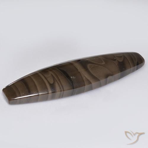 Jaspe Marrón medio natural de 19.13 ct, Elegante, Opaco