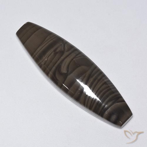 Jaspe Marrón medio natural de 21.96 ct, Elegante, Opaco