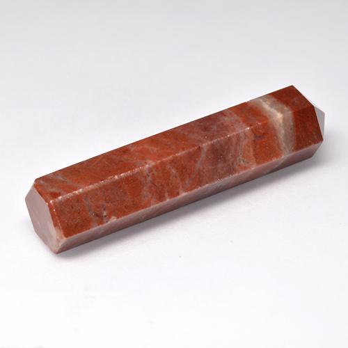 Jaspe multicolor natural de 28,43 ct, forma elegante, opaco