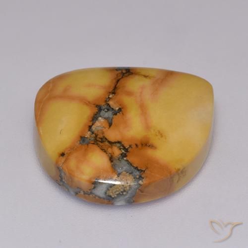 Jaspe Multicolor natural de 16.81 ct, Elegante, Opaco