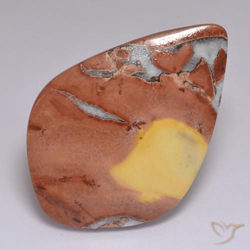 40.86ct Natural Multicolor Jaspe, Elegante, Opaco