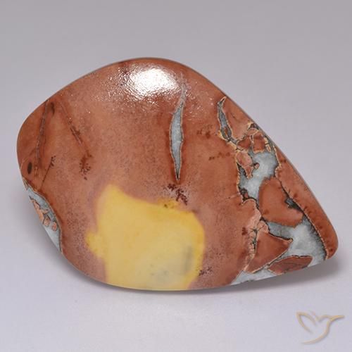 Jaspe Multicolor natural de 40.86 ct, Elegante, Opaco