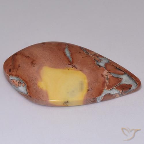 Jaspe Multicolor natural de 40.86 ct, Elegante, Opaco