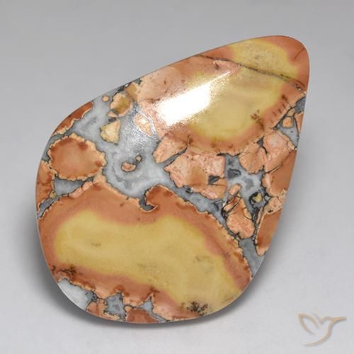 47.77ct Natural Multicolor Jaspe, Elegante, Opaco