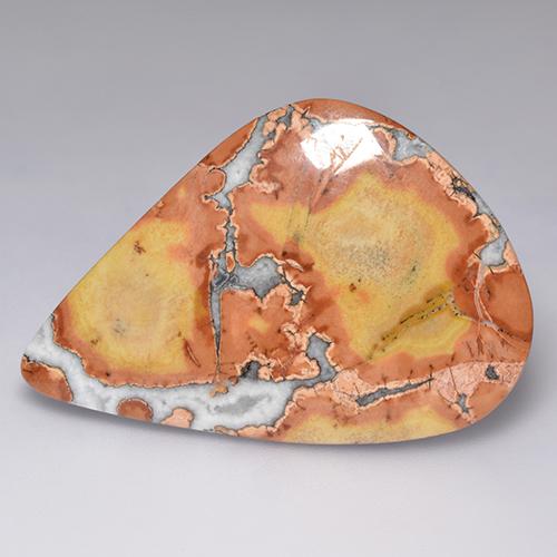 Jaspe Multicolor natural de 41.91 ct, Forma elegante, Opaco