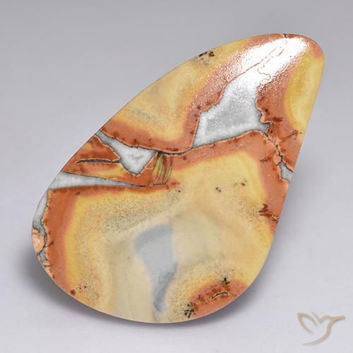 35.36ct Natural Multicolor Jaspe, Elegante, Opaco