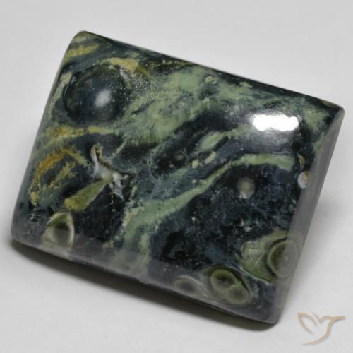 50.87ct Natural Multicolor Jaspe, Corte Baguette, Opaco