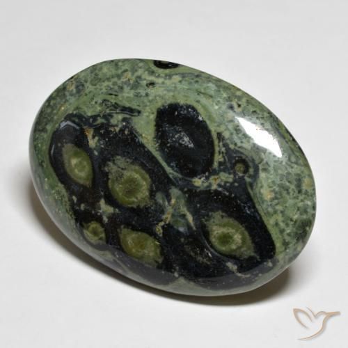 Jaspe Multicolor natural de 46.73 ct, Ovalada, Opaco