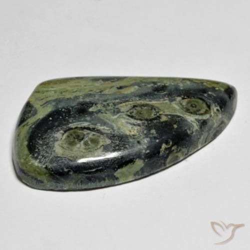 Jaspe Multicolor natural de 49.65 ct, Elegante, Opaco