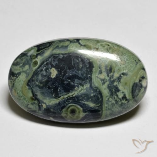 33.58ct Natural Multicolor Jaspe, Ovalada, Opaco